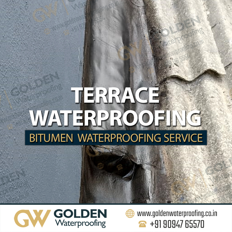 Terrace Bitumen Waterproofing Contractors in Chennai – Golden Waterproofing