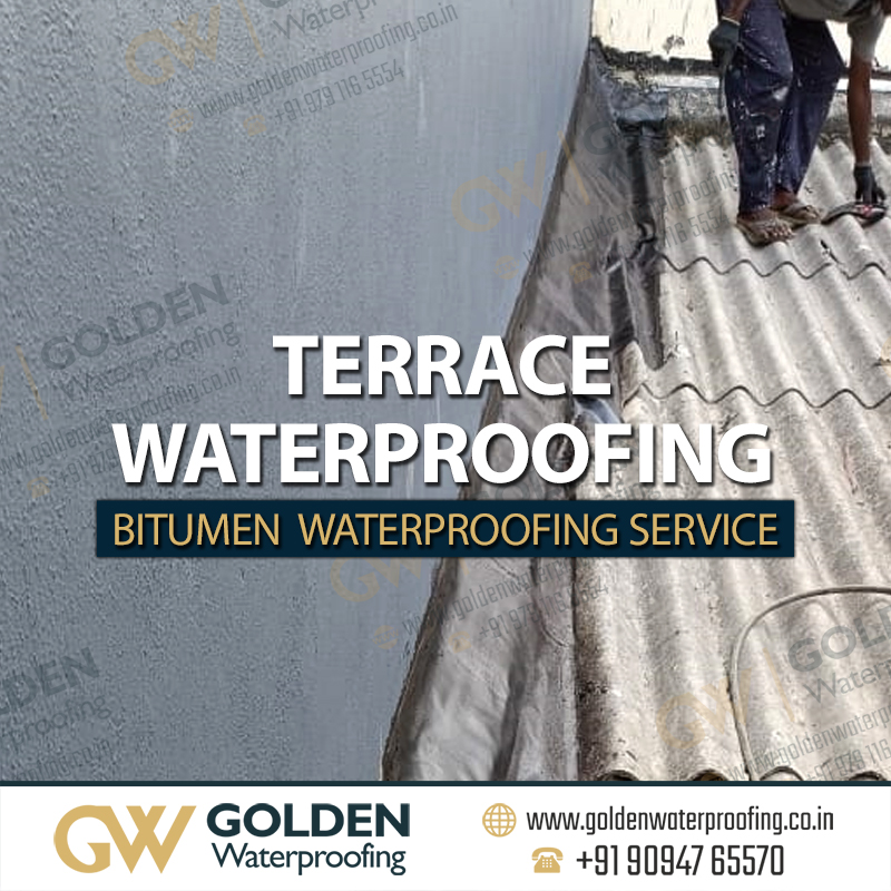 Terrace Bitumen Waterproofing Contractors in Chennai – Golden Waterproofing, Chennai