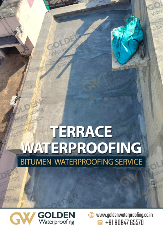 Chennai Terrace Waterproofing Work by Golden Waterproofing – Best Waterproofing Company for Leak-Free Homes