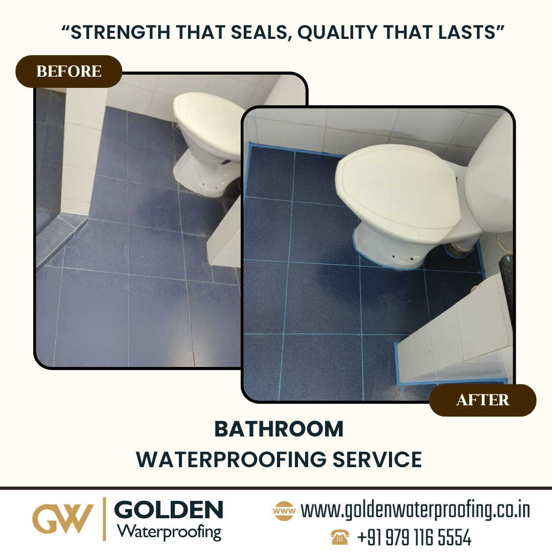 Bathroom Waterproofing Successfully Completed in Madhavaram by Golden Waterproofing – Chennai’s Trusted Contractor
