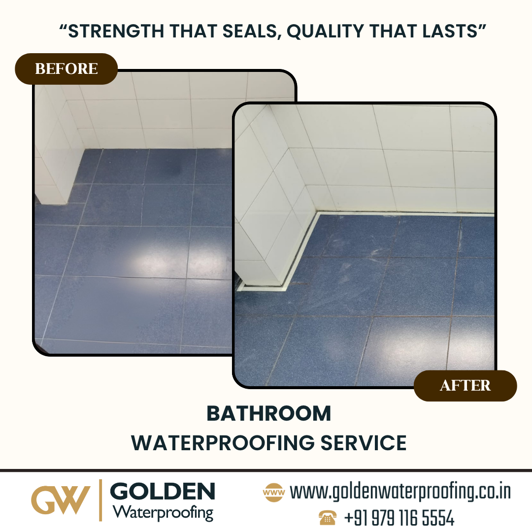 Bathroom Waterproofing Work by Golden Waterproofing at Madhavaram– Best Waterproofing Company for Leak-Free Homes