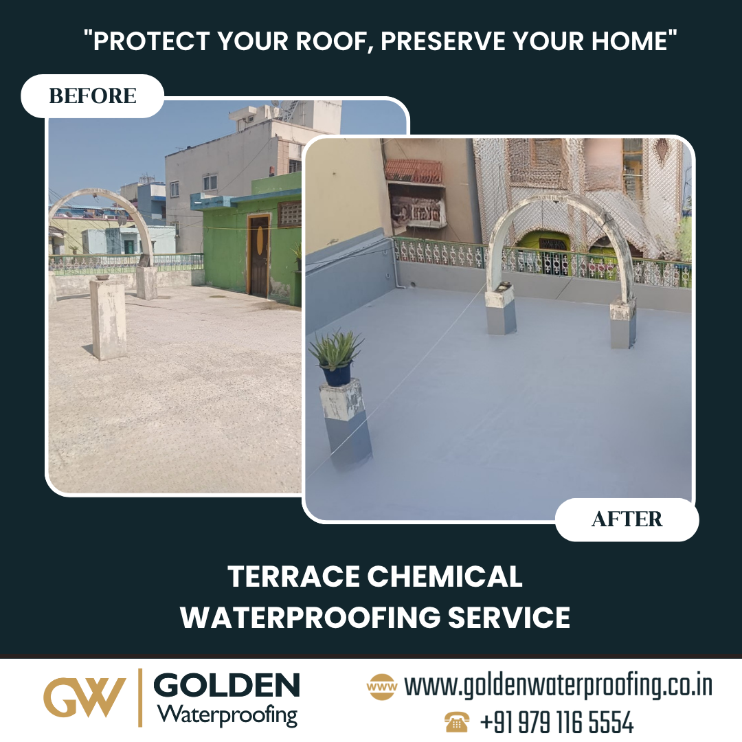 Terrace Waterproofing Services in Chennai: Protect Your Home with Golden Waterproofing