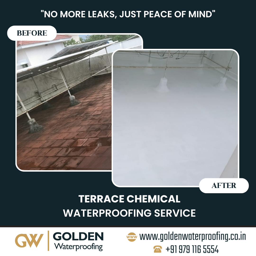 Golden Waterproofing – Trusted Experts Complete Terrace Waterproofing Work in Chennai