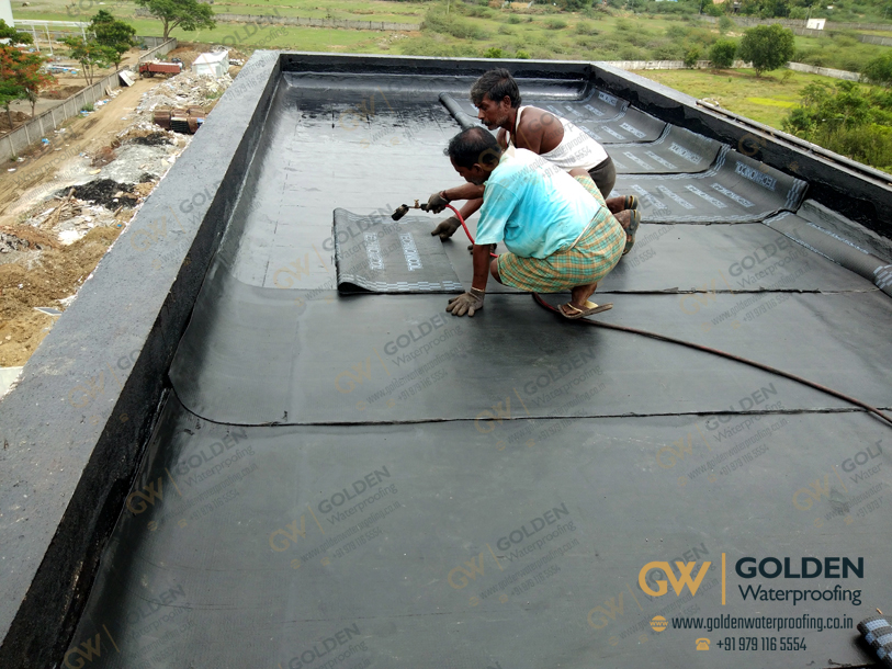 Bitumen Waterproofing Services - Terrace Bitumen Waterproofing, Mahindra City, Chengalpattu, Chennai