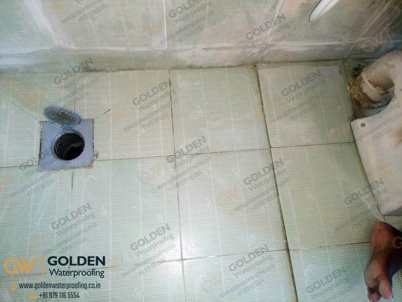 Epoxy Waterproofing Service Contract - Bathroom Tile Joint Epoxy Waterproofing, Isha Yara, Medavakkam, Chennai.