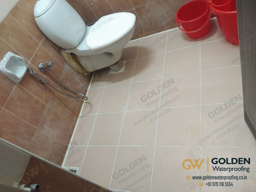 Epoxy Waterproofing Service Contract -	Bathroom Tile Joint Epoxy Waterproofing ,SBI Training Center, Collage Road, Nungambakkam, Chennai.