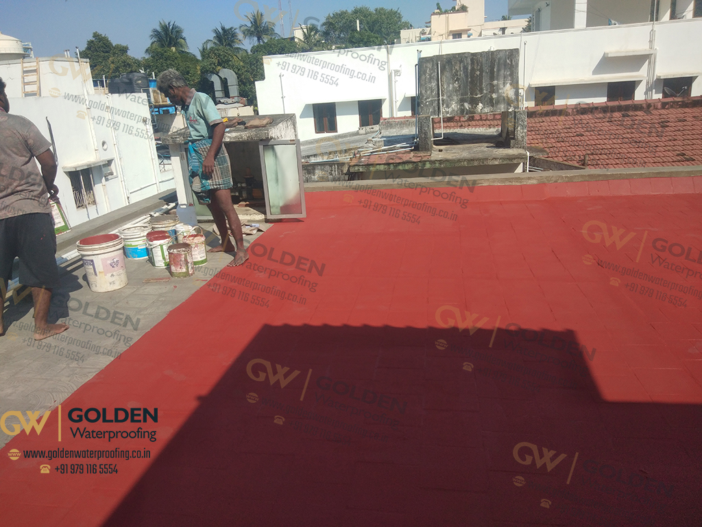 Chemical Waterproofing Contract Services In Chennai - Terrace Chemical Waterproofing Treatment, Anna Nagar, Chennai.