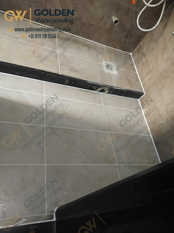 Epoxy Waterproofing Contract Services In Chennai - Bathroom Floor Epoxy Waterproofing Treatment, Puliyanthope, Chennai.