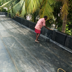 Bitumen Waterproofing, Singaram Pillai School, Villivakkam, Chennai